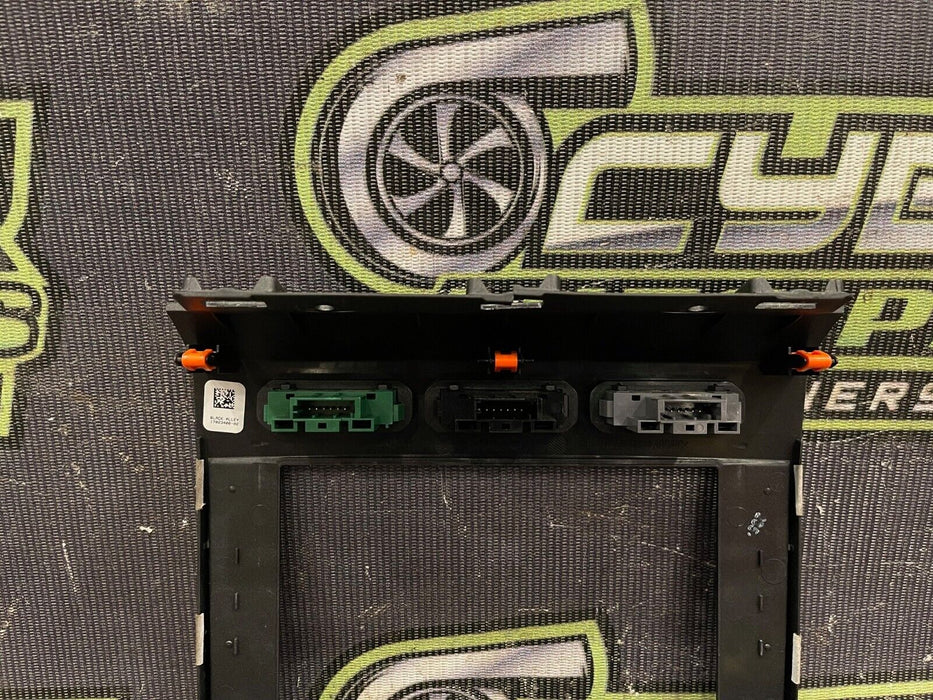 2017-2019 FORD F250 F350 PLATINUM CENTER DASH RADIO/HVAC CONTROL BEZEL OEM -READ