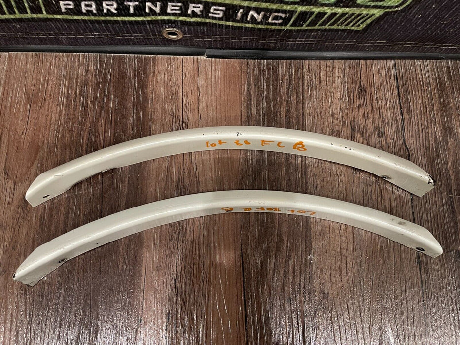 2018 NISSAN 370Z NISMO WHITE FRONT BUMPER LEFT RIGHT SIDE FLARES (PAIR) OEM READ