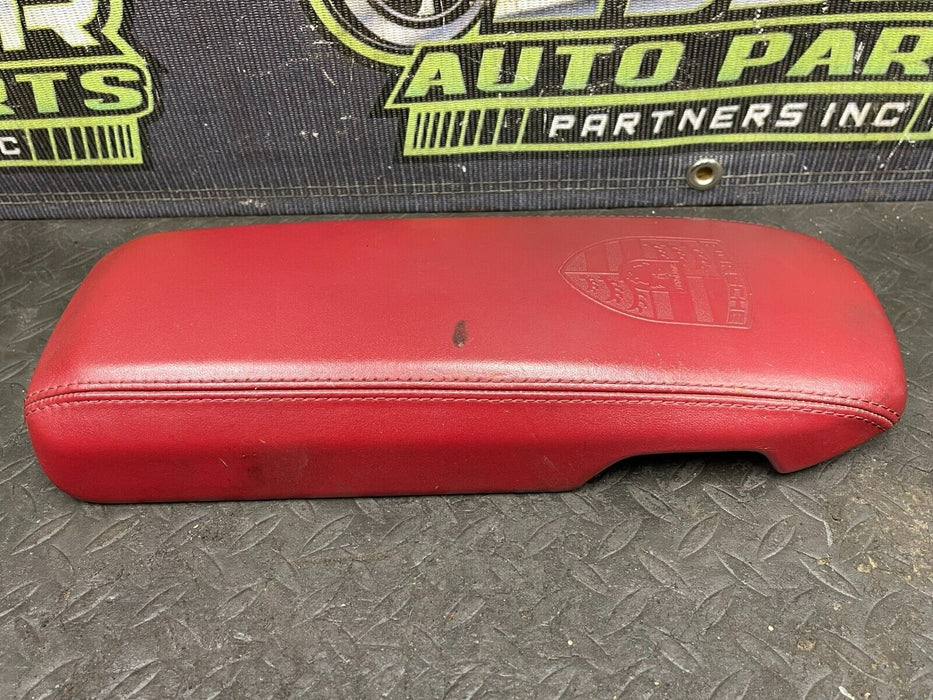 PORSCHE 718 982 BOXSTER S CENTER CONSOLE ARM REST OEM 9P1.857.083