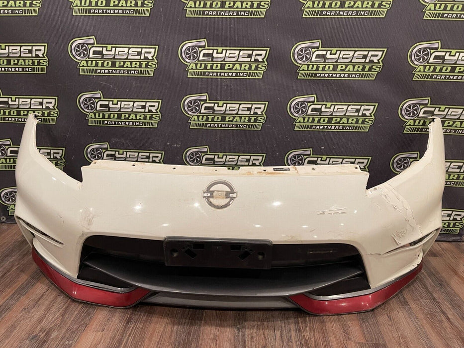 2018 NISSAN 370Z NISMO FRONT BUMPER COVER OEM *DAMAGED* (READ DESC)