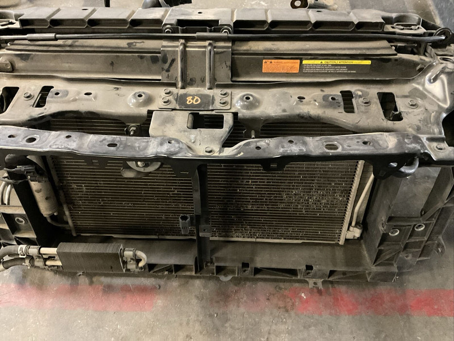 2018 NISSAN 370Z NISMO RADIATOR SUPPORT COOLING ASSEMBLY OEM