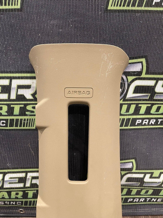 2017-2019 FORD F250 F350 F450 TAN/BEIGE LARIAT LEFT UPPER B PILLAR OEM *SCUFFS