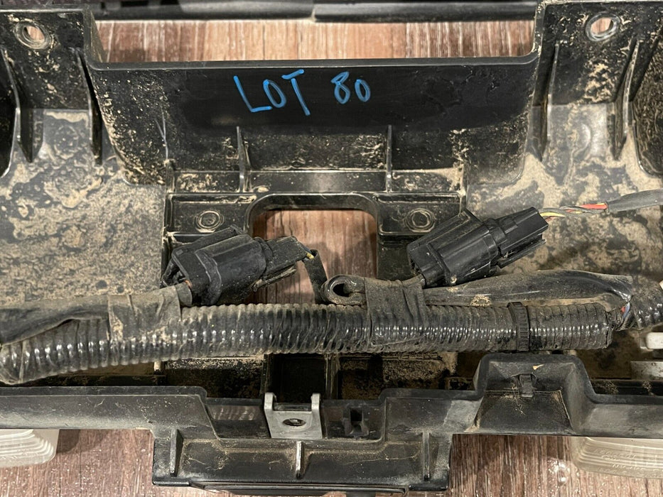 2018 NISSAN 370Z NISMO REAR BUMPER BACK UP CAMERA & LICENSE PLATE LIGHT ASSY OEM