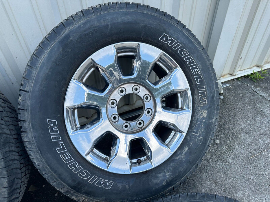 FORD F250 F350 LARIAT OEM FACTORY 20" WHEELS RIMS TIRES 8X170 W/ TPMS