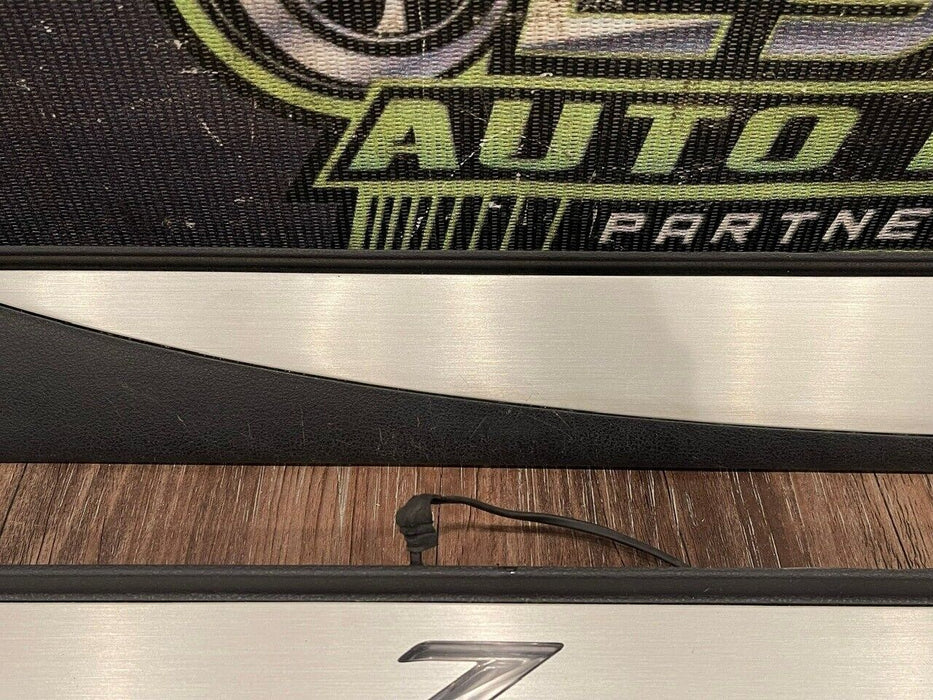 2018 NISSAN 370Z NISMO LEFT RIGHT ILLUMINATED KICK PLATES W/ HARNESS OEM (READ