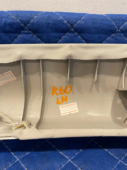 2017 INFINITI Q50 RED SPORT FRONT LEFT & RIGHT A PILLAR TRIM PANELS OEM