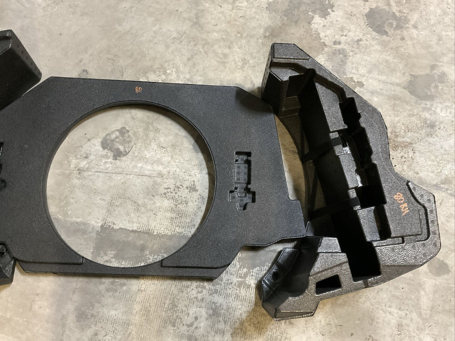 2018 NISSAN 370Z NISMO COUPE TRUNK SPARE TIRE FOAM KIT OEM