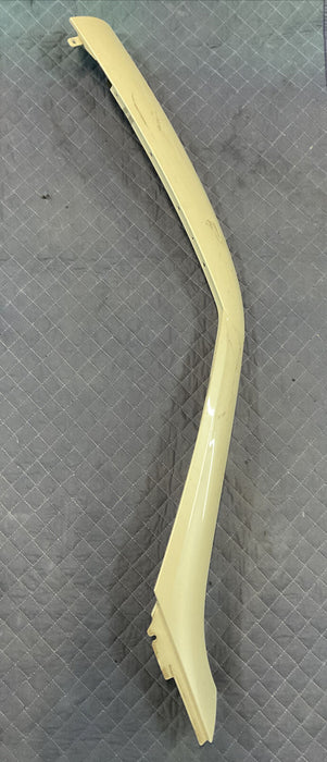 2014 NISSAN 370Z NISMO COUPE RIGHT PEARL WHITE EXTERIOR A PILLAR TRIM OEM