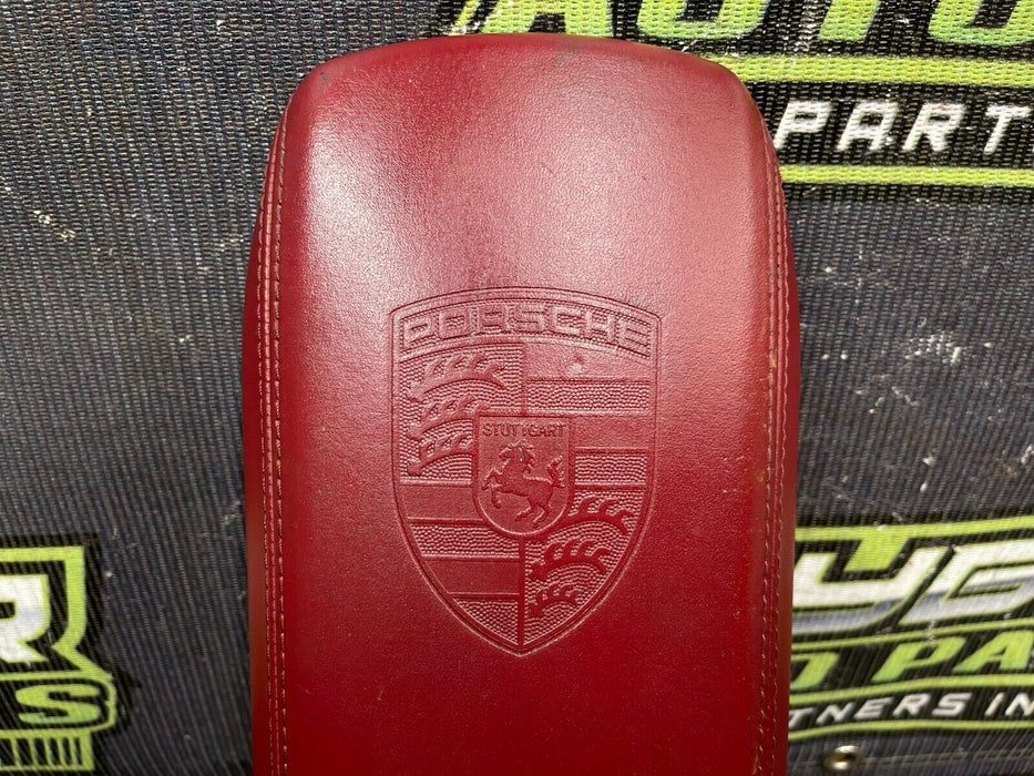 PORSCHE 718 982 BOXSTER S CENTER CONSOLE ARM REST OEM 9P1.857.083