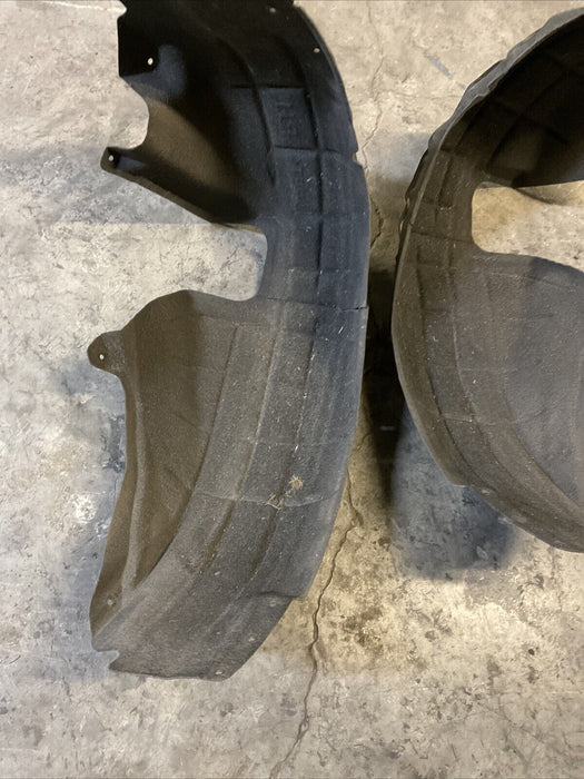 2014 INFINITI Q50 RED SPORT REAR FENDER LINERS LEFT RIGHT OEM 85K MILES