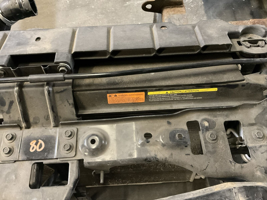 2018 NISSAN 370Z NISMO RADIATOR SUPPORT COOLING ASSEMBLY OEM