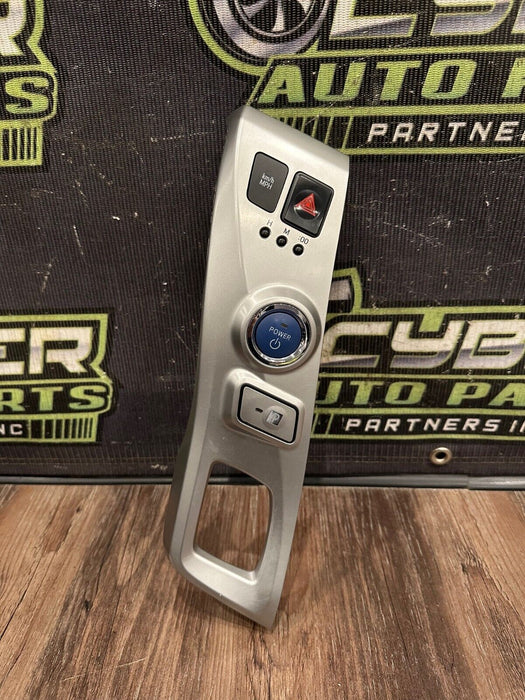 2014 TOYOTA PRUIS V ENGINE START STOP/ PARK BUTTON SWITCH BEZEL PANEL OEM *READ*