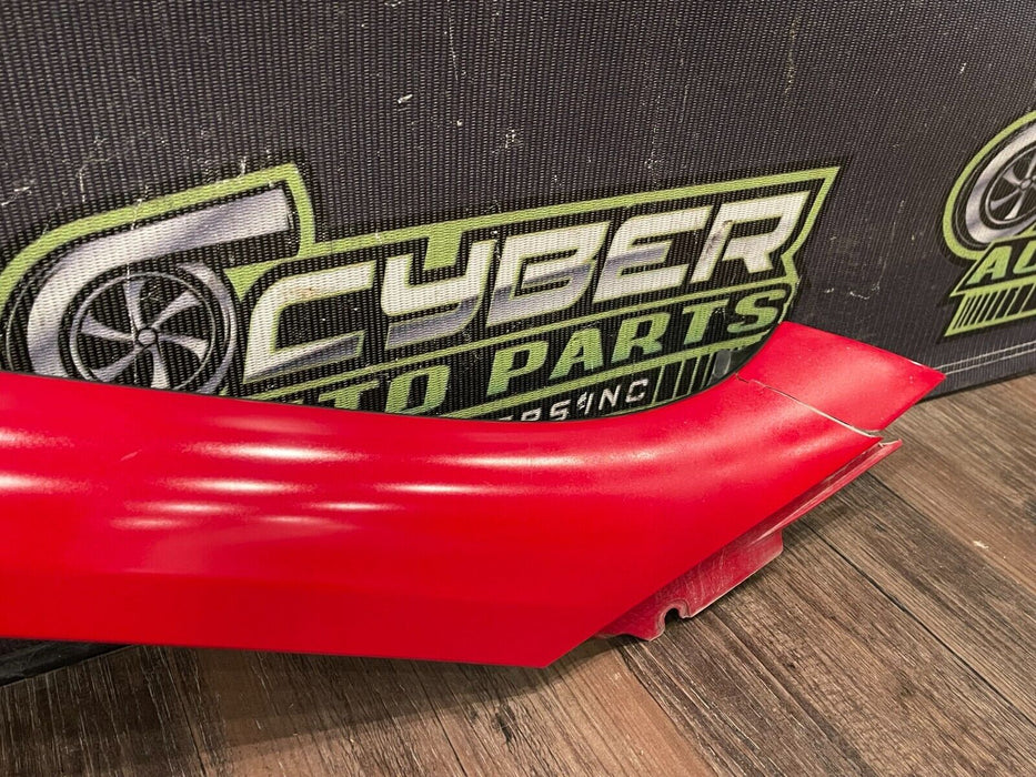 2017 NISSAN 370Z NISMO RIGHT RH ROOF A PILLAR OEM (SOLID RED A54) *DAMAGE* READ