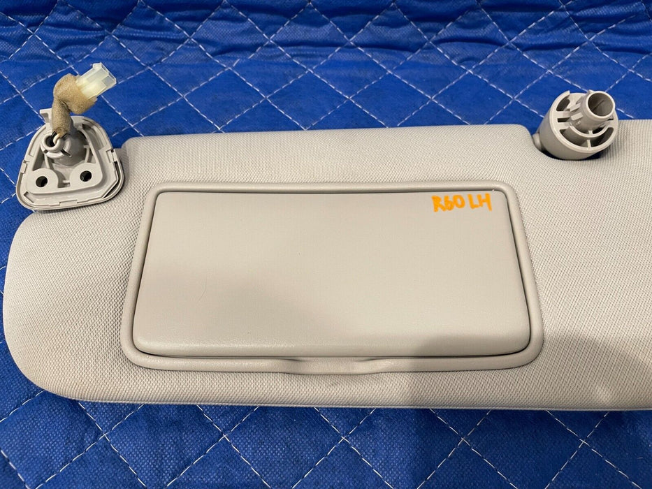 2017 INFINITI Q50 RED SPORT FRONT LEFT & RIGHT SUN BLOCKERS/ SUN VISORS OEM