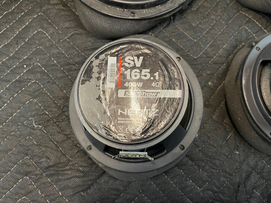 2019 FORD F450 HERTZ SPL SHOW 4 PIECE SPEAKER SET SV200/ SV 165.1