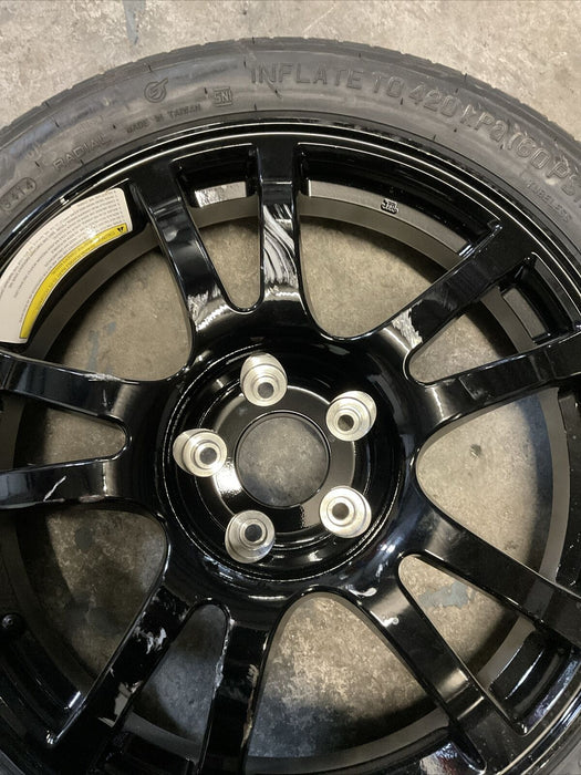 2016 NISSAN 370Z NISMO SPARE 18" ~CLEARS AKEBONO BRAKES~ OEM~COSMETIC DAMAGE~