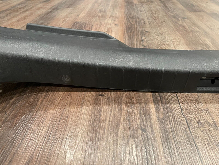 2017 INFINITI Q50 RED SPORT REAR TRUNK PLATE TRIM PANEL OEM *SCRATCHES*