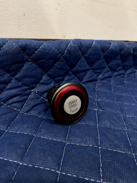 2017 NISSAN 370 NISMO IGNITION/ENGINE START STOP PUSH BUTTON W/ RED RING OEM