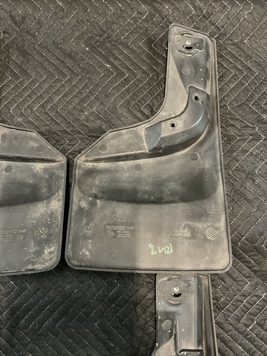 2017-2020 FORD F250 F350 TRUCK FRONT REAR (4) PAIR OEM MUD FLAP SPLASH GUARDS