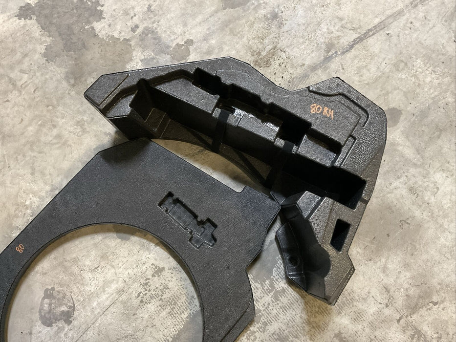 2018 NISSAN 370Z NISMO COUPE TRUNK SPARE TIRE FOAM KIT OEM