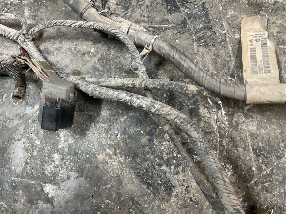 2018 DODGE RAM 3500 4X4 DIESEL 6.7L FRAME CHASSIS HARNESS OEM 68299981AC~READ!!~