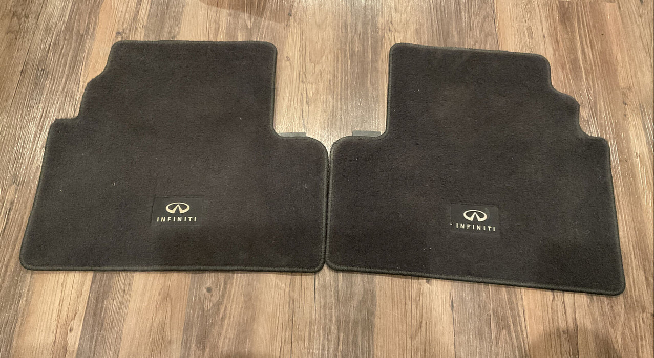 2013 INFINITI G37 REAR FLOOR MAT CARPET OEM G4900-1NY