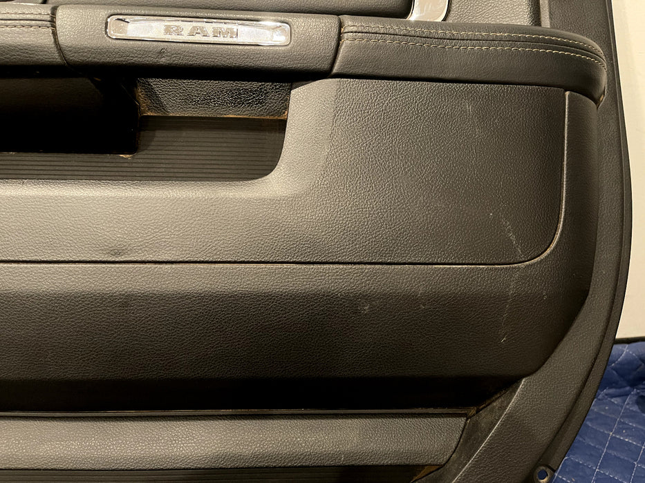 2017 DODGE RAM 2500 CREW CAB REAR PASSENGER RIGHT DOOR PANEL OEM SCRATCHES/SCUFF