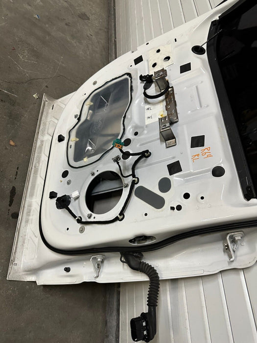 2017-2022 FORD F250 F350 F450 REAR DRIVER LEFT DOOR SHELL STAR WHITE (AZ) OEM