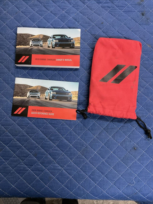 2020 DODGE CHARGER HELLCAT OWNERS MANUAL BOOK OEM