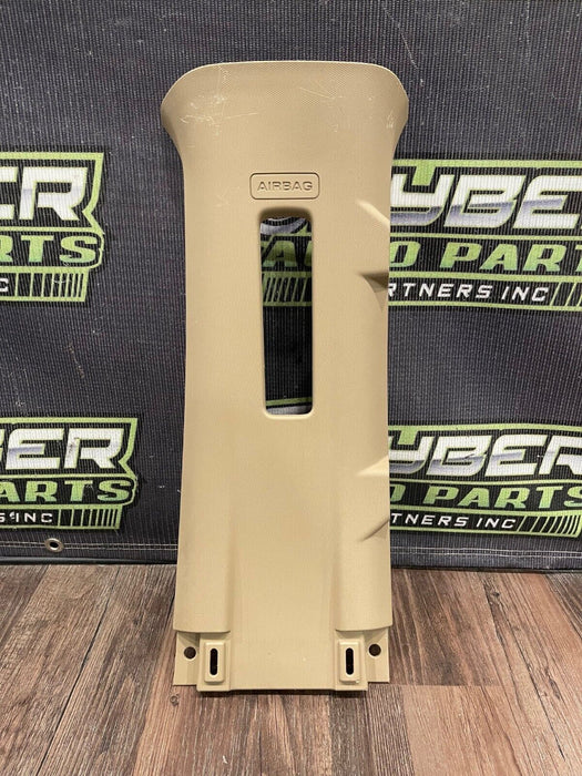 2017-2019 FORD F250 F350 F450 TAN/BEIGE LARIAT RIGHT UPPER B PILLAR OEM *SCUFFS*