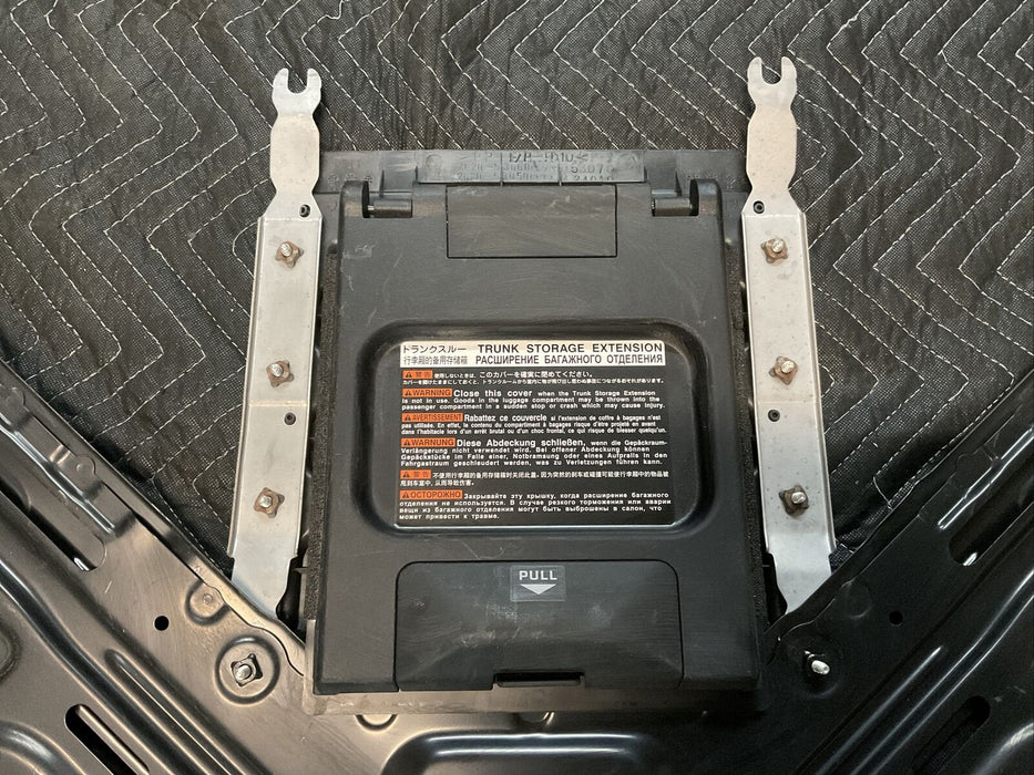 2015 LEXUS RC-F REAR BACK SEAT BRACE BRACKET W/TRUNK STORAGE EXTENSION OEM