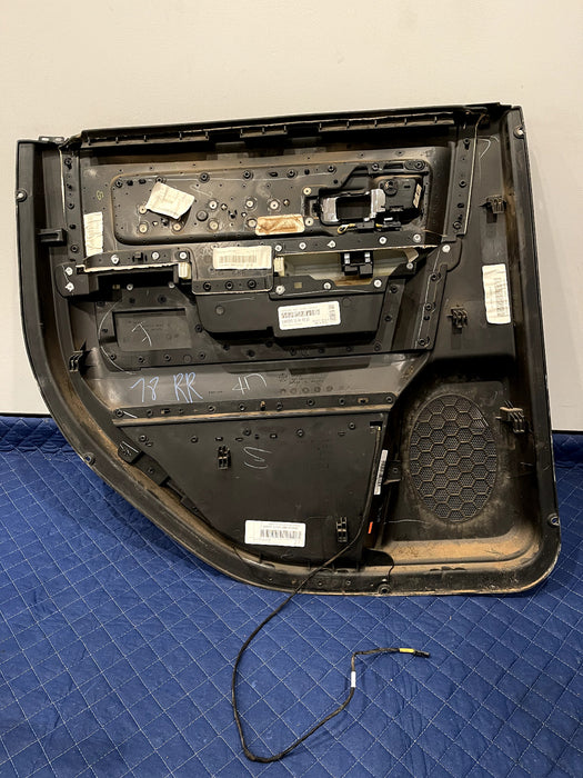 2017 DODGE RAM 2500 CREW CAB REAR PASSENGER RIGHT DOOR PANEL OEM SCRATCHES/SCUFF