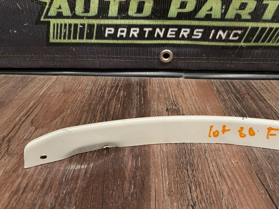 2018 NISSAN 370Z NISMO WHITE FRONT BUMPER LEFT RIGHT SIDE FLARES (PAIR) OEM READ