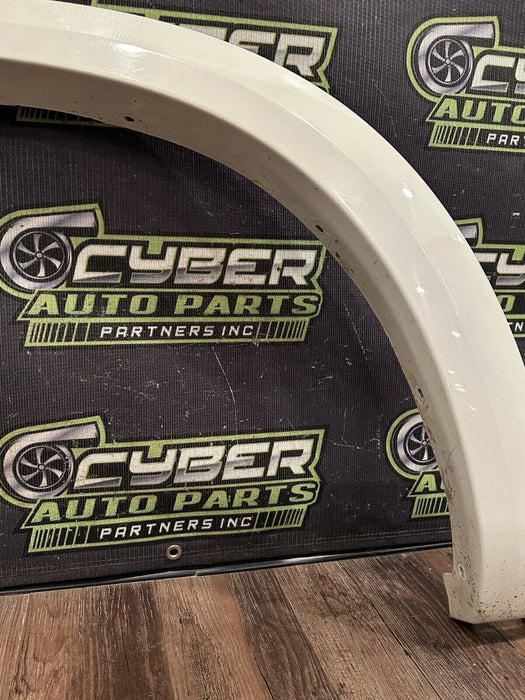 2017 DODGE RAM 2500 REAR DRIVER LEFT RL LH FENDER FLARE OEM (BRIGHT WHITE) PW7