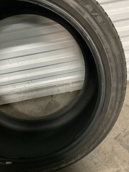 2018 NISSAN 370Z SPORT REAR TIRE YOKOHAMA ADVAN SPORT A/S 275/35R19