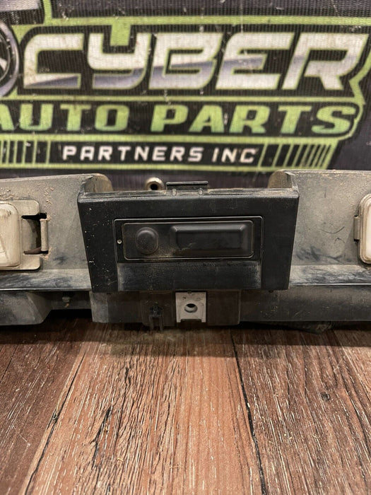 2018 NISSAN 370Z NISMO REAR BUMPER BACK UP CAMERA & LICENSE PLATE LIGHT ASSY OEM