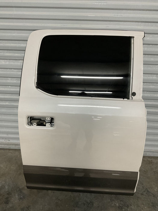 2017-2022 FORD F250 F350 F450 REAR PASSENGER DOOR PEARL WHITE PAINT CODE:UG OEM