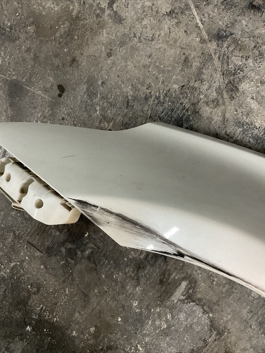 2014 NISSAN 370Z NISMO FRONT LEFT DRIVER FENDER PEARL WHITE OEM~DAMAGE~