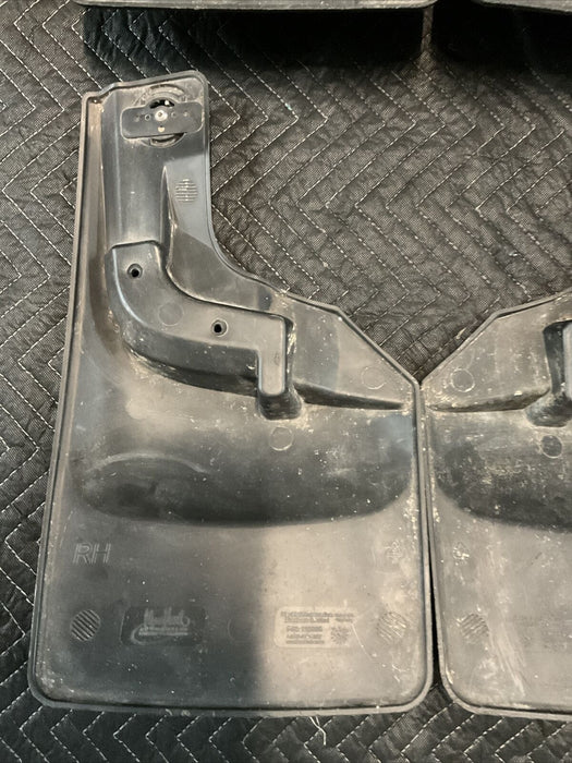 2017-2020 FORD F250 F350 TRUCK FRONT REAR (4) PAIR OEM MUD FLAP SPLASH GUARDS