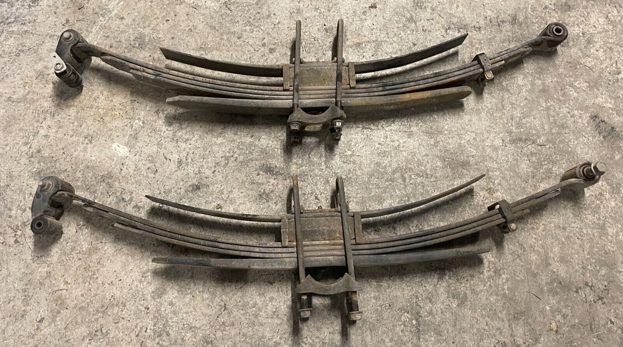 2017-2019 FORD F450 REAR LEFT & RIGHT LEAF SPRING ASSEMBLY PAIR OEM