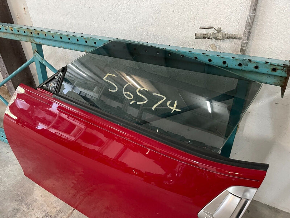 2009-2020 NISSAN 370Z COUPE DRIVER LEFT DOOR RED OEM