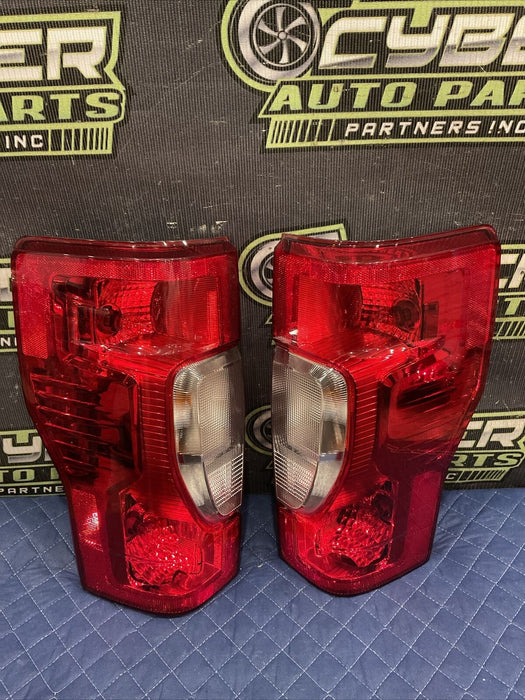 2020 2021 2022 FORD F250 F350 F450 HALOGEN COMPLETE TAIL LIGHT PAIR OEM