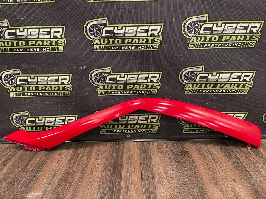 2017 NISSAN 370Z NISMO DRIVER LEFT ROOF A PILLAR OEM (SOLID RED A54) *SUN DAMAGE