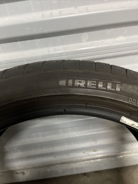 2018 NISSAN 370 NISMO FRONT TIRE PIRELLI CINTURATO P7 ALL SEASON 245/40R19