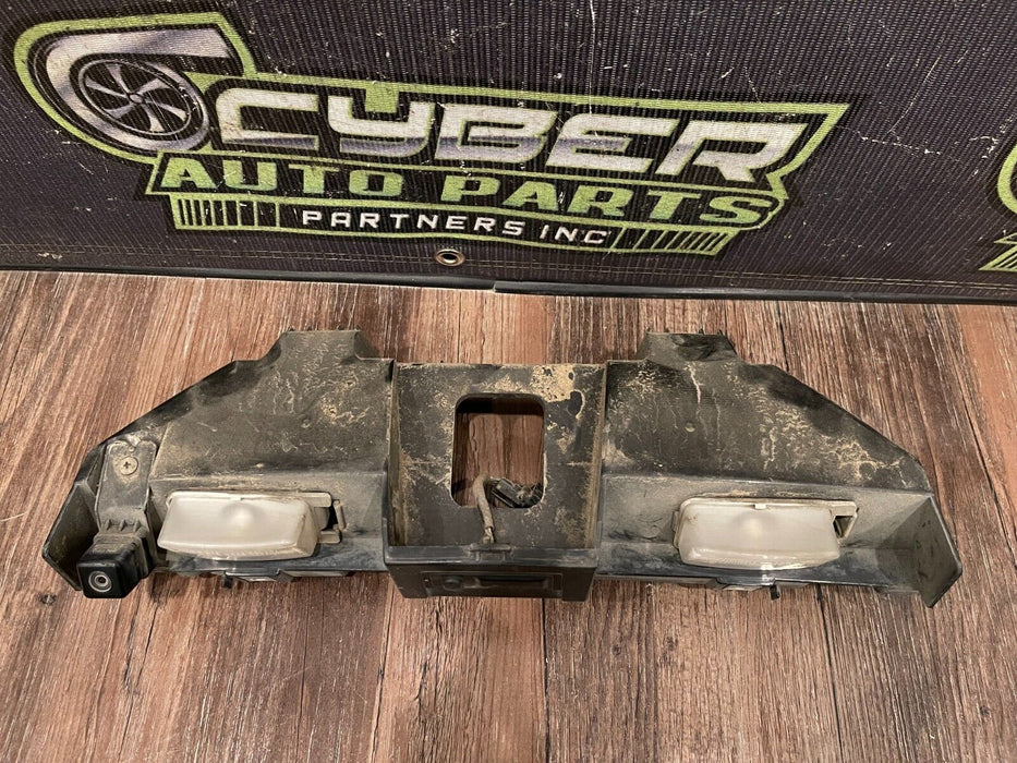 2018 NISSAN 370Z NISMO REAR BUMPER BACK UP CAMERA & LICENSE PLATE LIGHT ASSY OEM