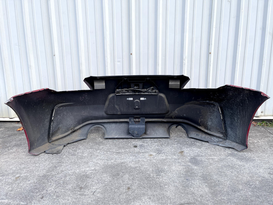 2017 NISSAN 370Z NISMO RED REAR BUMPER SOLID RED A54 OEM *HEAT DAMAGE/SCRATCHES*