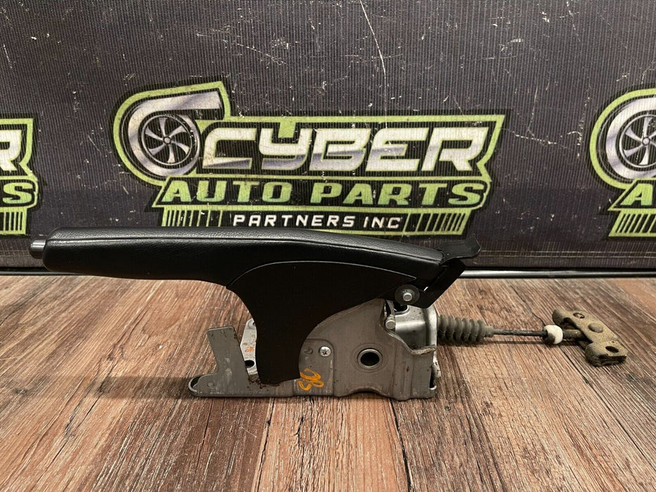 2018 NISSAN 370Z NISMO EMERGENCY E BRAKE HAND LEVER W GUN METAL GRAY BUTTON OEM