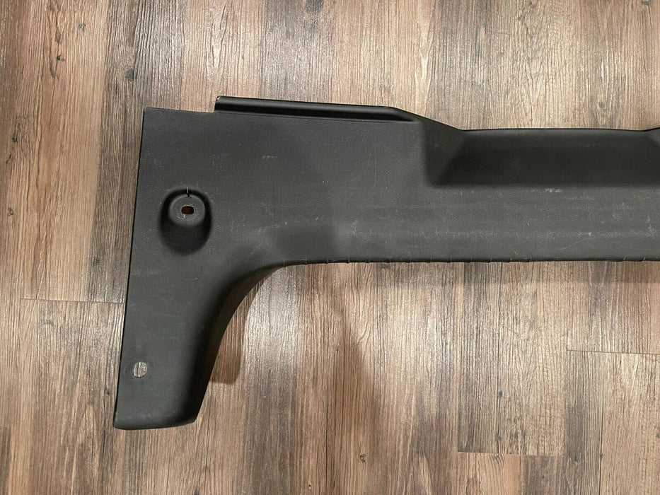 2017 INFINITI Q50 RED SPORT REAR TRUNK PLATE TRIM PANEL OEM *SCRATCHES*