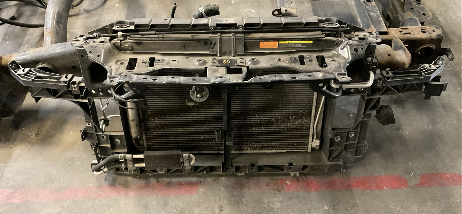 2018 NISSAN 370Z NISMO RADIATOR SUPPORT COOLING ASSEMBLY OEM