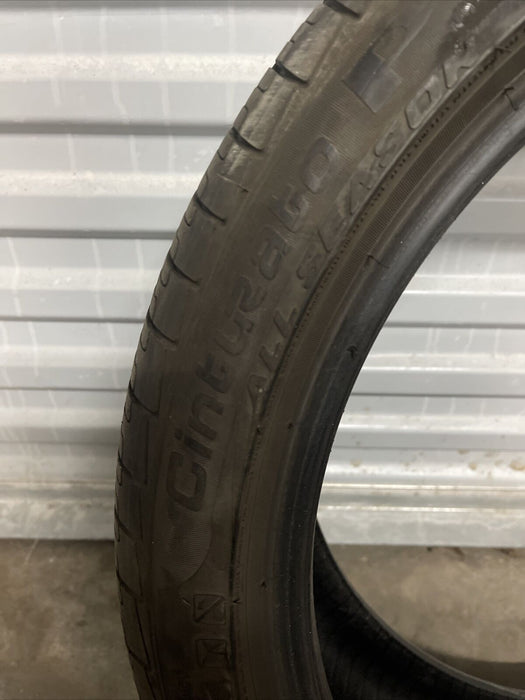 2018 NISSAN 370 NISMO FRONT TIRE PIRELLI CINTURATO P7 ALL SEASON 245/40R19